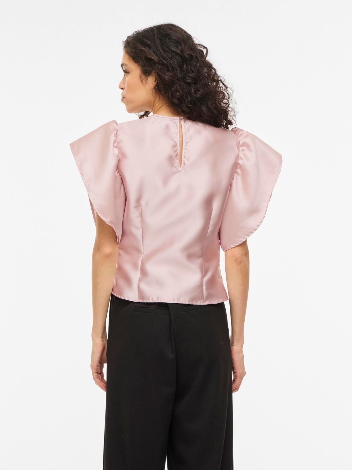 VISHINA T-Shirt - Chalk Pink - VERO MODA & VILA Bergvik
